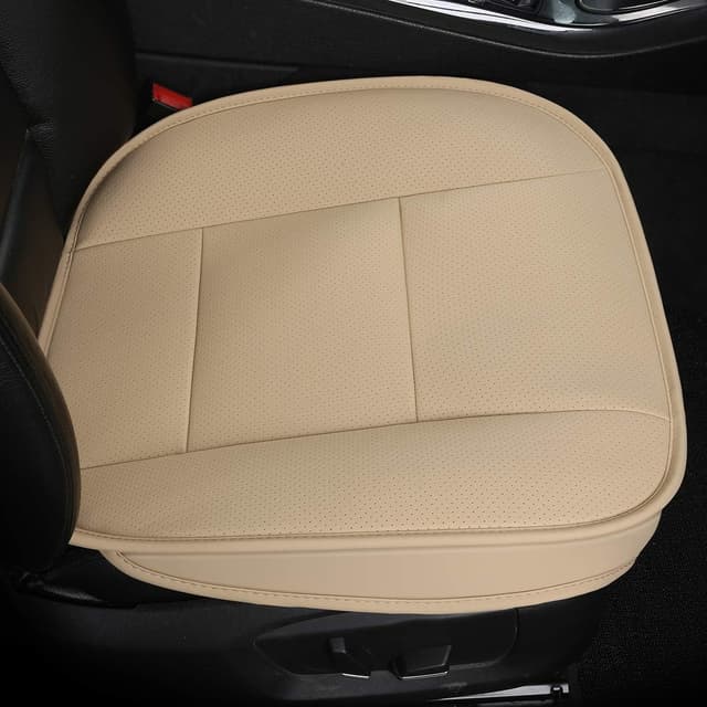 Detalle 2 de LUOLLOVE Fundas Coche Asientos Universales 2 Piezas Beige