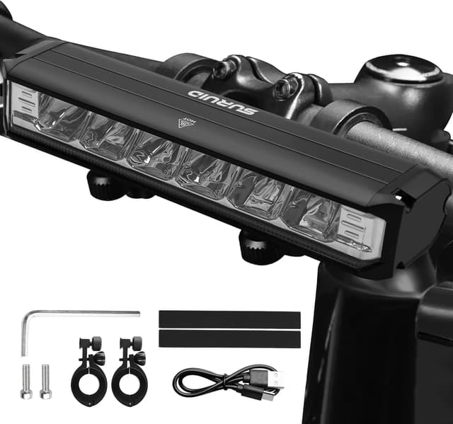 Imagen de Super Bright 6LED Rechargeable Bike Lights 180° en OfertitasTOP