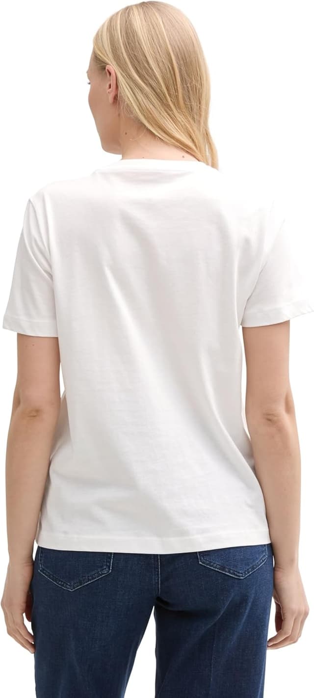 Detalle de TOM TAILOR 1045534 T-shirt da donna a maniche corte
