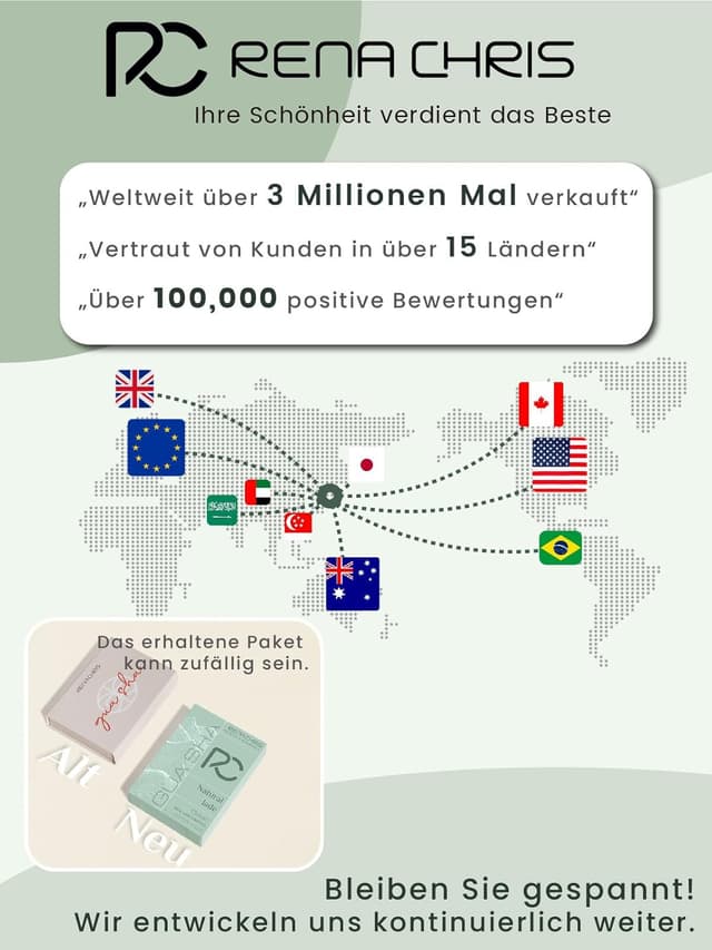 Thumbnail 6 de Rena Chris Gua Sha Stein aus grünem Aventurin – 100% natürlicher Gua Sha für Gesicht, Augen & Körper