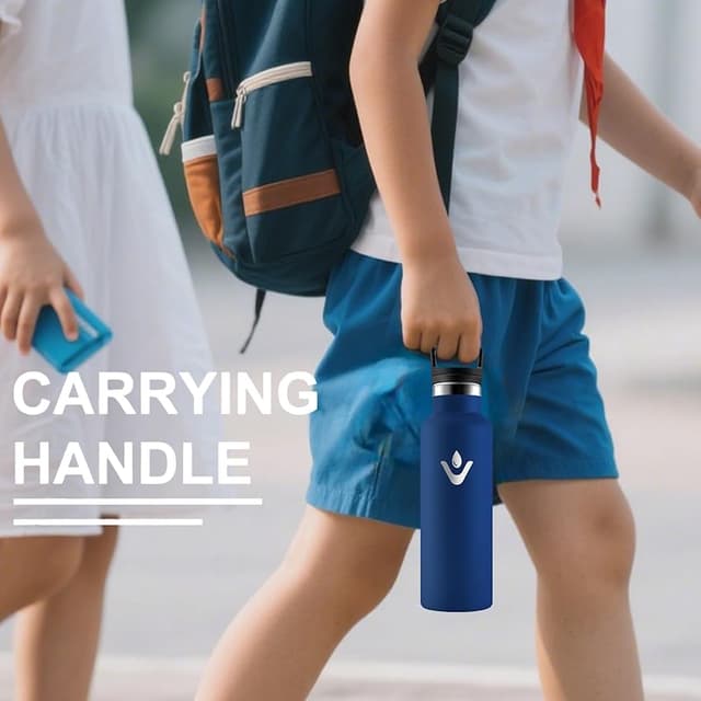 Detalle 2 de Grsta Botella térmica 500 ml sin BPA para niños 🥤