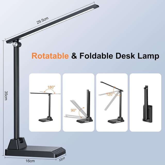 Thumbnail 6 de Ylatoial Lámpara Escritorio LED 5 Modos