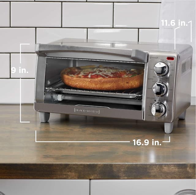 Thumbnail 6 de BLACK+DECKER TO1760SS 4-Slice Toaster Oven