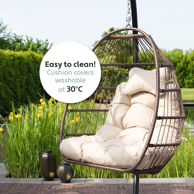 Thumbnail 6 de Vita5 Hanging Egg Chair 150 kg load capacity