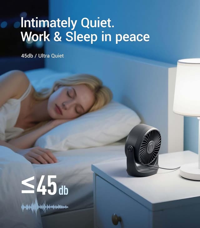 Thumbnail 2 de Diveblues TurboBreeze 5in Desk Fan