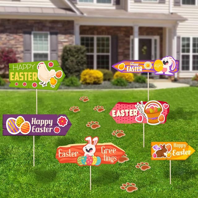 Detalle de Easter Hunting Arrows Kit 9 pack