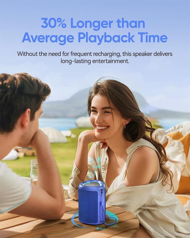 Thumbnail 4 de AY Altavoz Bluetooth Portátil con Luces, IPX5, 24H, Inalámbrico 🔊