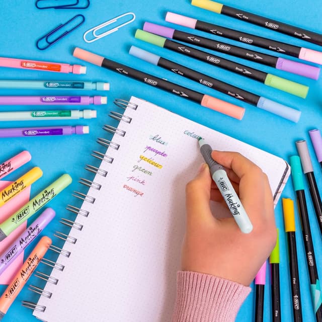 Detalle 2 de Kit d’écriture pastel BIC 23 pièces