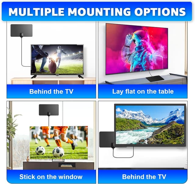 Detalle 2 de Indoor TV aerial film antenna 5m cable