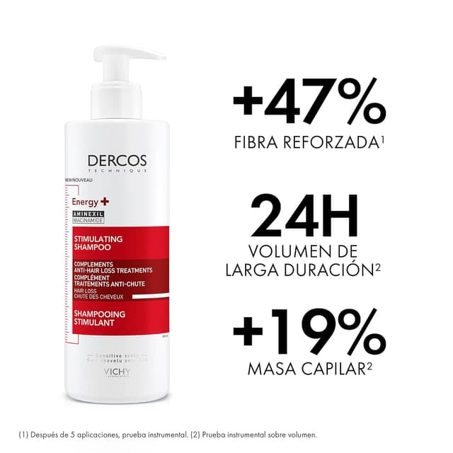 Detalle 1 de Vichy Dercos Champú Anticaída 400 ml