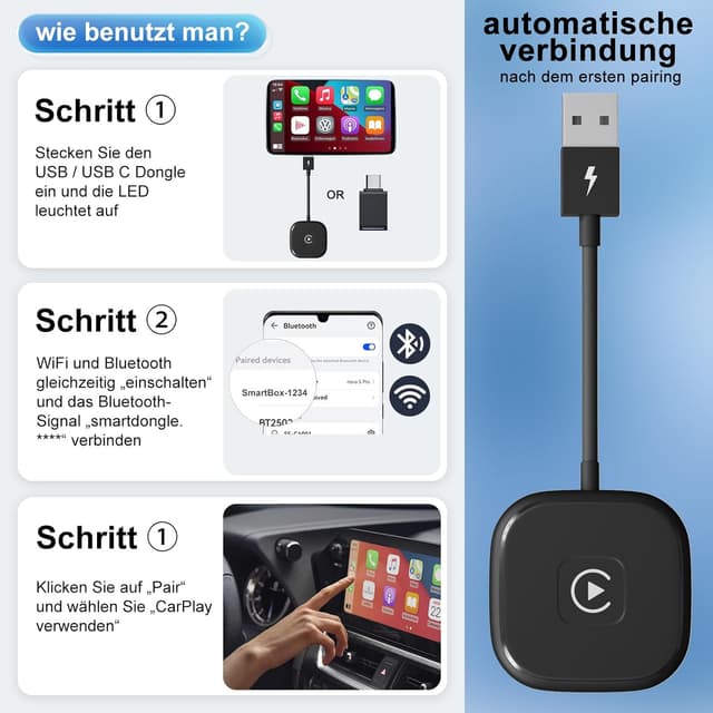 Thumbnail 4 de CarPlay Wireless Adapter von PAUNEZUEL