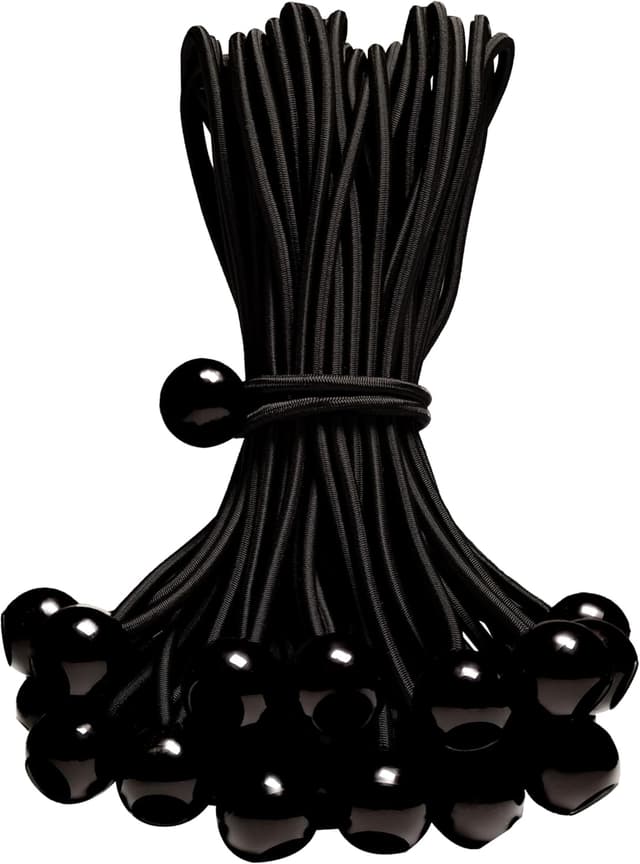 Detalle de YELIER bungee cord set 50 piece