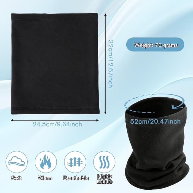 Thumbnail 1 de Showvigor Neck Gaiter 2‑Pack Nero 1 pezzo