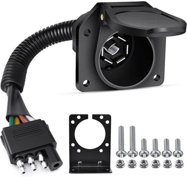 Detalle de Nilight 4 Way to 7 Way Trailer Adapter