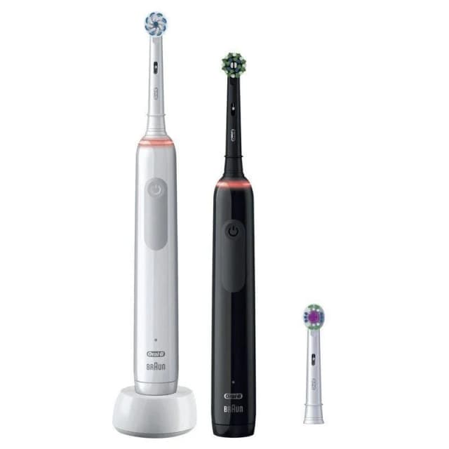 Detalle de Oral-B Pro 3 3900 Duo Pack 2 cepillos eléctricos