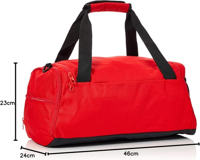 Detalle 2 de Puma teamGoal 23 Teambag S : sac de sport d’entraînement rouge avec bandoulière réglable