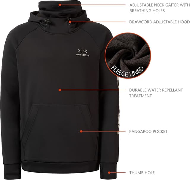 Thumbnail 3 de Bassdash FS18M sweat-shirt imperméable