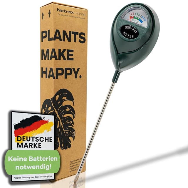 Detalle de Netrox Bodenfeuchtigkeitsmesser Präzise Feuchteanzeige