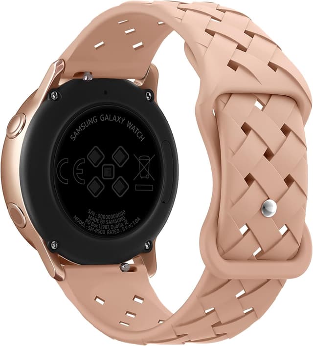 Detalle de Unbeinst 20mm Soft Silicone Replacement Band for Samsung Galaxy Watch (40/44/45mm compatible)