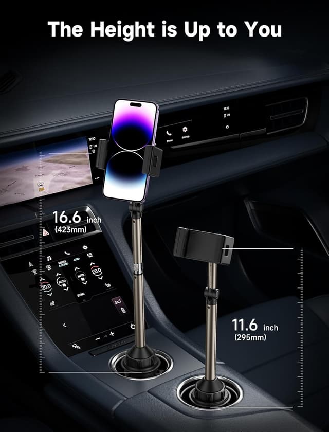 Thumbnail 1 de JSAUX Soporte de Teléfono para Coche 🚗 Ultra Estable y Ajustable