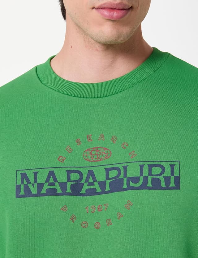 Detalle 2 de Napapijri felpa Bander con girocollo