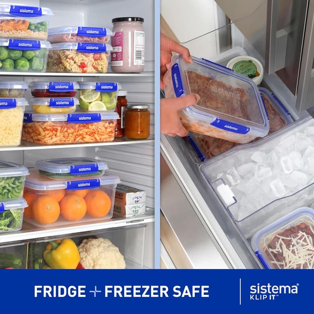 Thumbnail 5 de KLIP IT Recipientes Herméticos Apilables para Alimentos 🍱