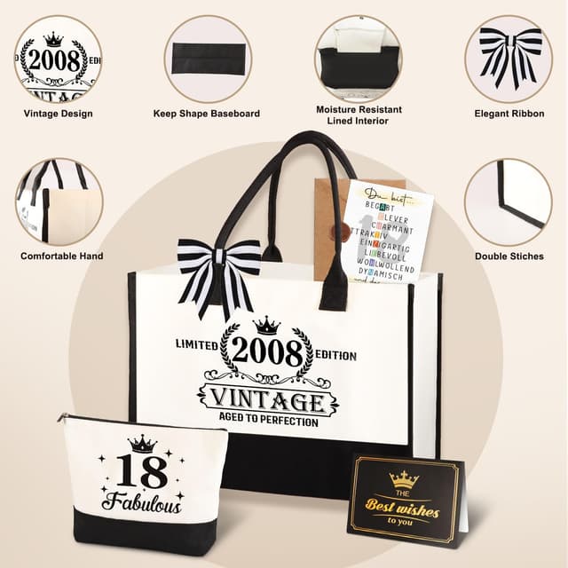 Detalle 2 de 18. Geburtstag Geschenk Mädchen Tasche Set