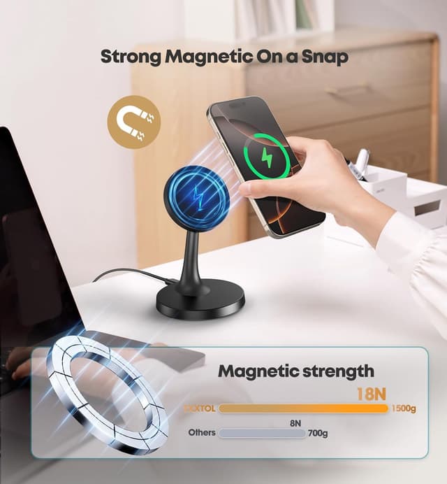 Thumbnail 4 de Magnetic Wireless Charger 15W MagSafe Stand