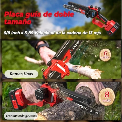 Thumbnail 2 de VIWKO Mini Motosierra 1300W 8" 📷