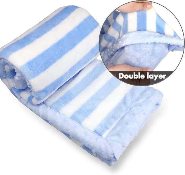 Thumbnail 5 de Zebrum Baby Blanket 75x100cm Double Layer Flannel