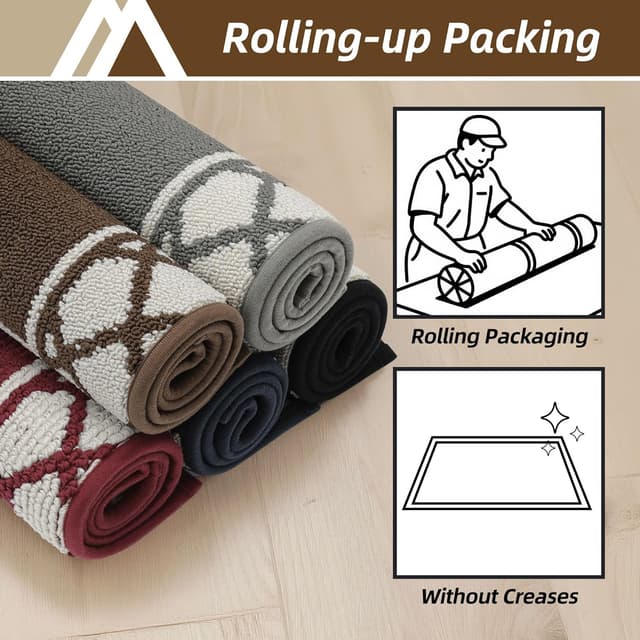 Detalle 2 de COSY HOMEER kitchen runner rug mats 2