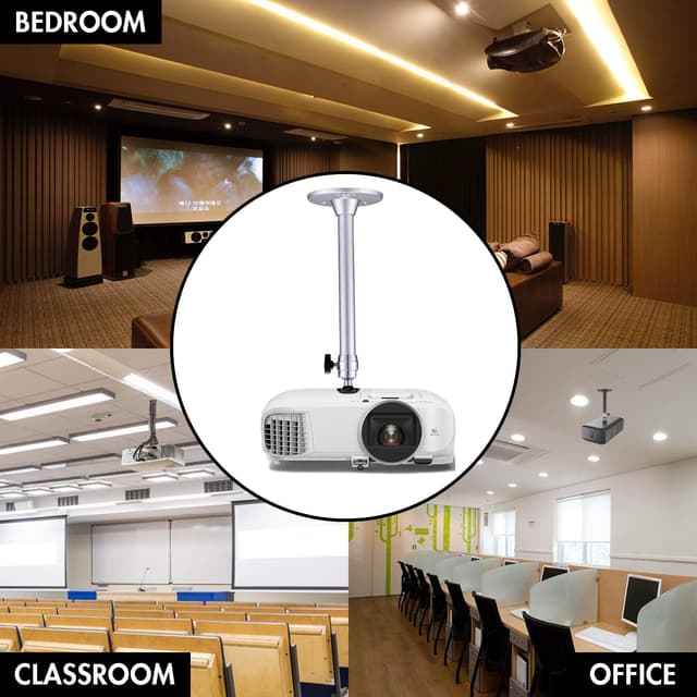 Thumbnail 5 de Yizerel Mini Ceiling Projector Mount 2-pack 🎥