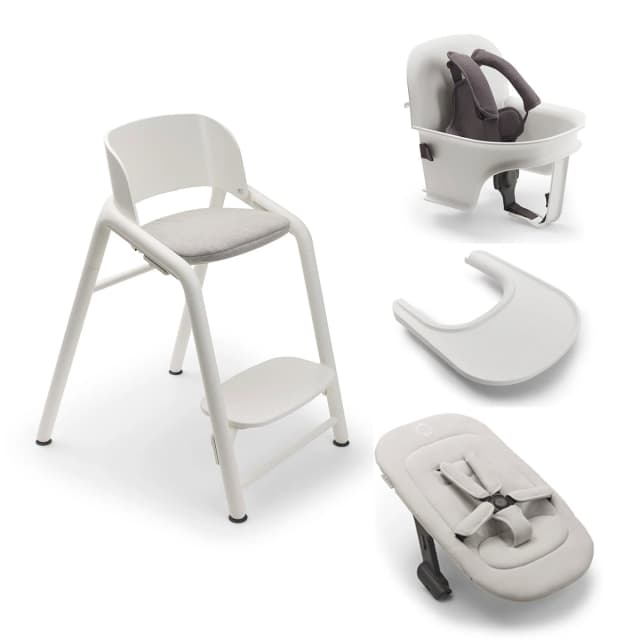 Detalle de Bugaboo Giraffe Trona Pack completo blanca