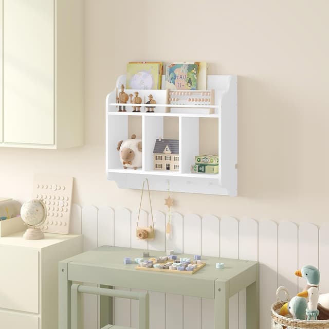 Thumbnail 1 de WOLTU Estantería Pared para Niños 60x20x57 cm