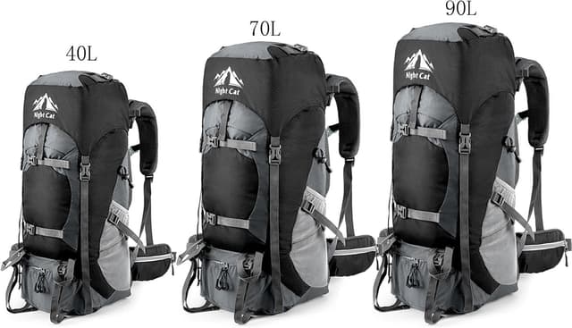 Thumbnail 1 de Night Cat zaino da trekking 70L per escursionismo e viaggio