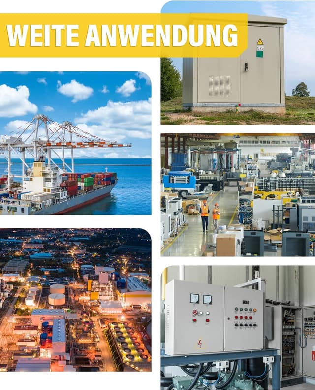 Thumbnail 6 de Caianwin 6er-Set M32 Kabelverschraubung (IP68) für wasserdichte Kabeldurchführungen