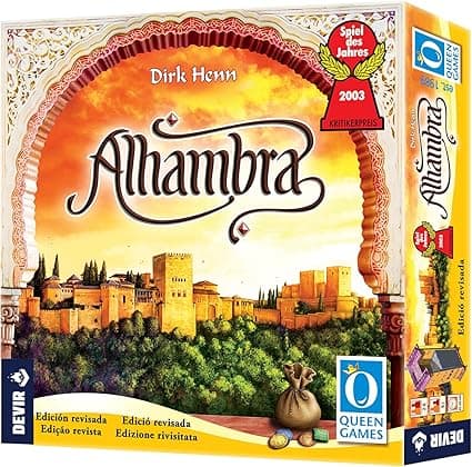 Detalle de Devir Alhambra - Juego de Mesa de Estrategia y Construcción 🏰