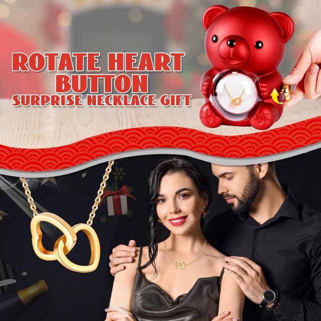 Thumbnail 3 de goldmiky Ours Rose Éternelle Coffret cadeau 🌹