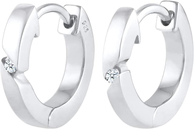 Detalle de DIAMORE Elli DIAMONDS Creolen 0,03 ct. đ