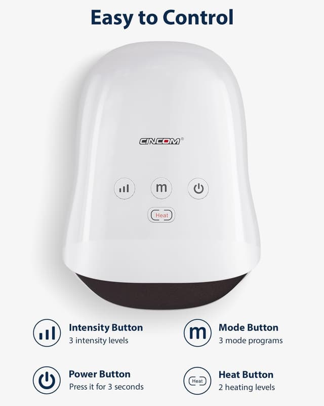 Thumbnail 3 de CINCOM Hand Massager with Heat and Compression 🤲