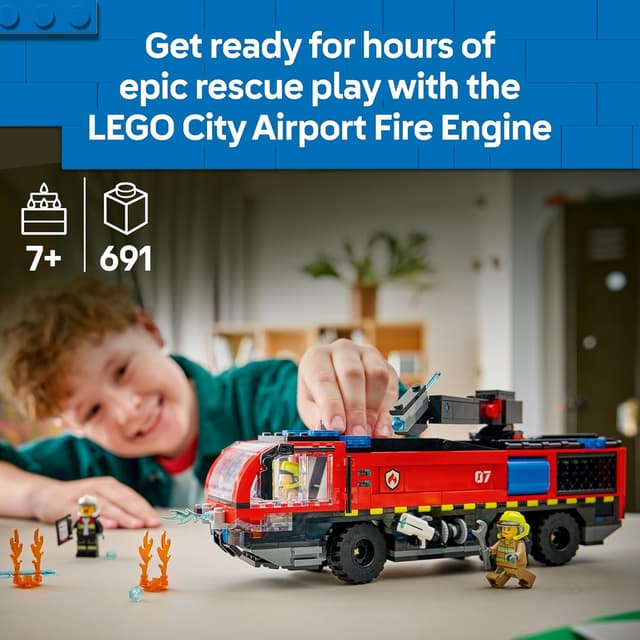 Detalle 2 de LEGO City 60499 fire engine kit