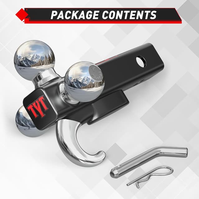 Thumbnail 5 de TYT Trailer Hitch Tri Ball Mount 10,000 lbs 🚚