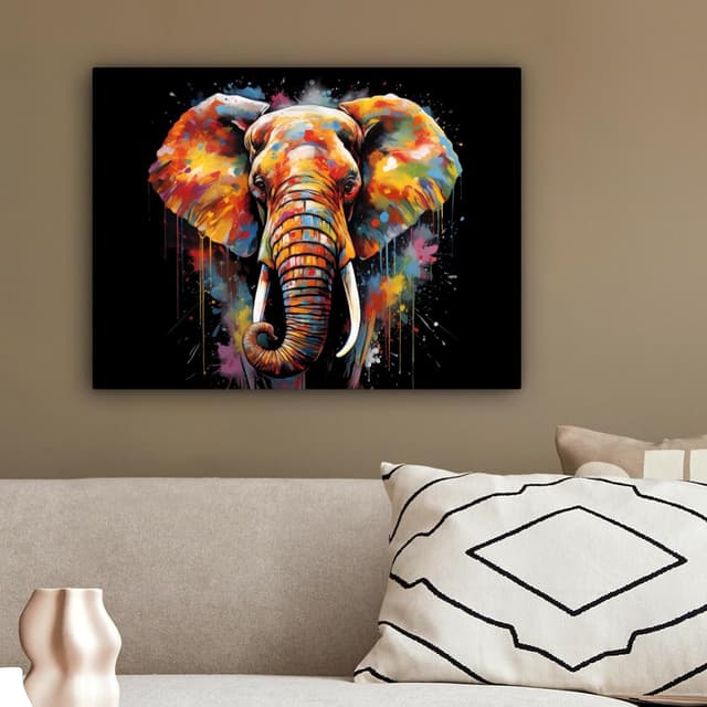 Detalle 2 de MuchoWow Impression sur Toile 40x30 cm