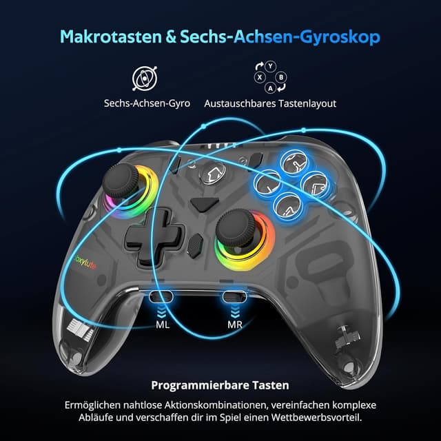 Thumbnail 5 de C8 PC-Controller Kabelloser Bluetooth-Dongle