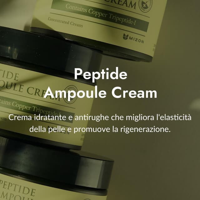 Detalle 2 de Mizon Peptide Ampoule Cream 50 ml crema idratante