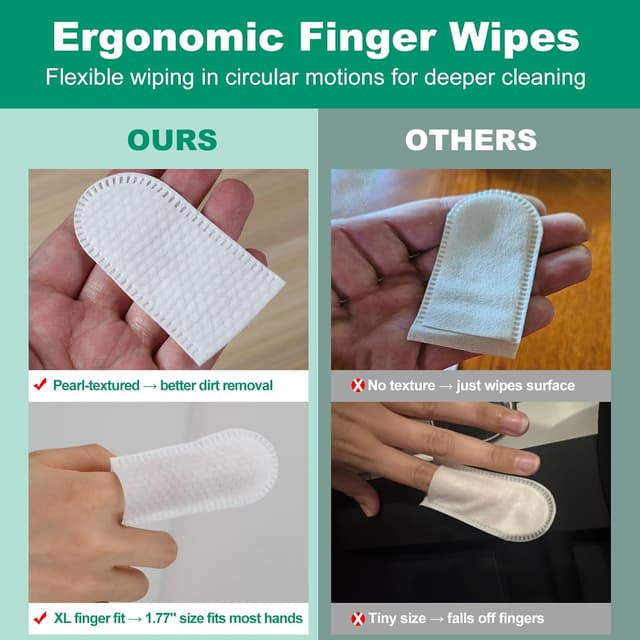 Thumbnail 6 de HTU 100 XL Dog Ear Cleaning Wipes 3.15×1.77