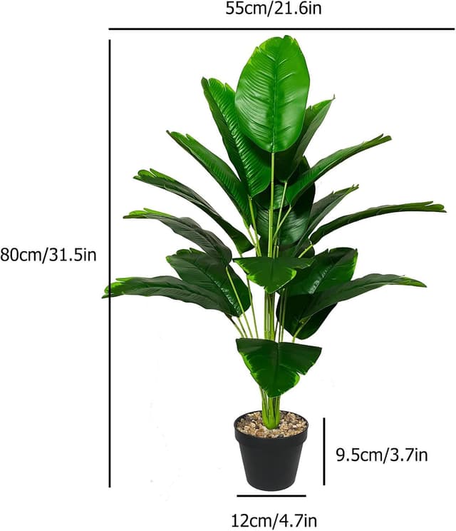 Thumbnail 1 de AIVORIUY 80cm Artificial Bird of Paradise