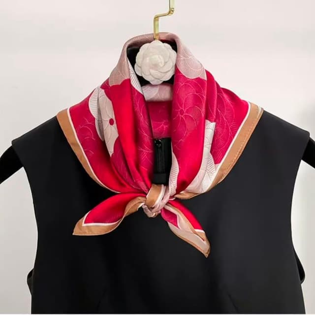 Detalle de GIMIRO Schal 70 x 70 cm mit Muster