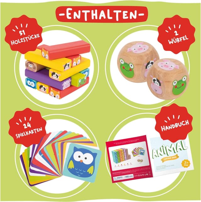 Thumbnail 6 de Nene Toys Wackelturm 4-in-1