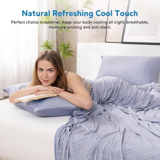 Thumbnail 1 de HOMFINE Cooling Blanket 60 x 80 inches